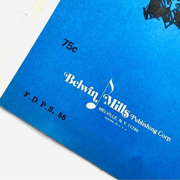 Belwin Mills Media Vintage Japanese Garden Sheet Music Belwin Mills